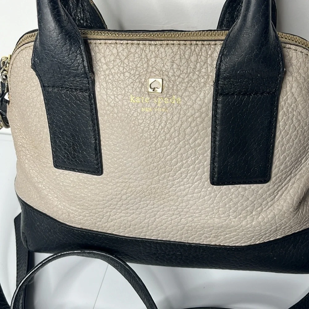 Kate Spade Leather Bag & Wallet Set Brown & Tan - Picture 2 of 13